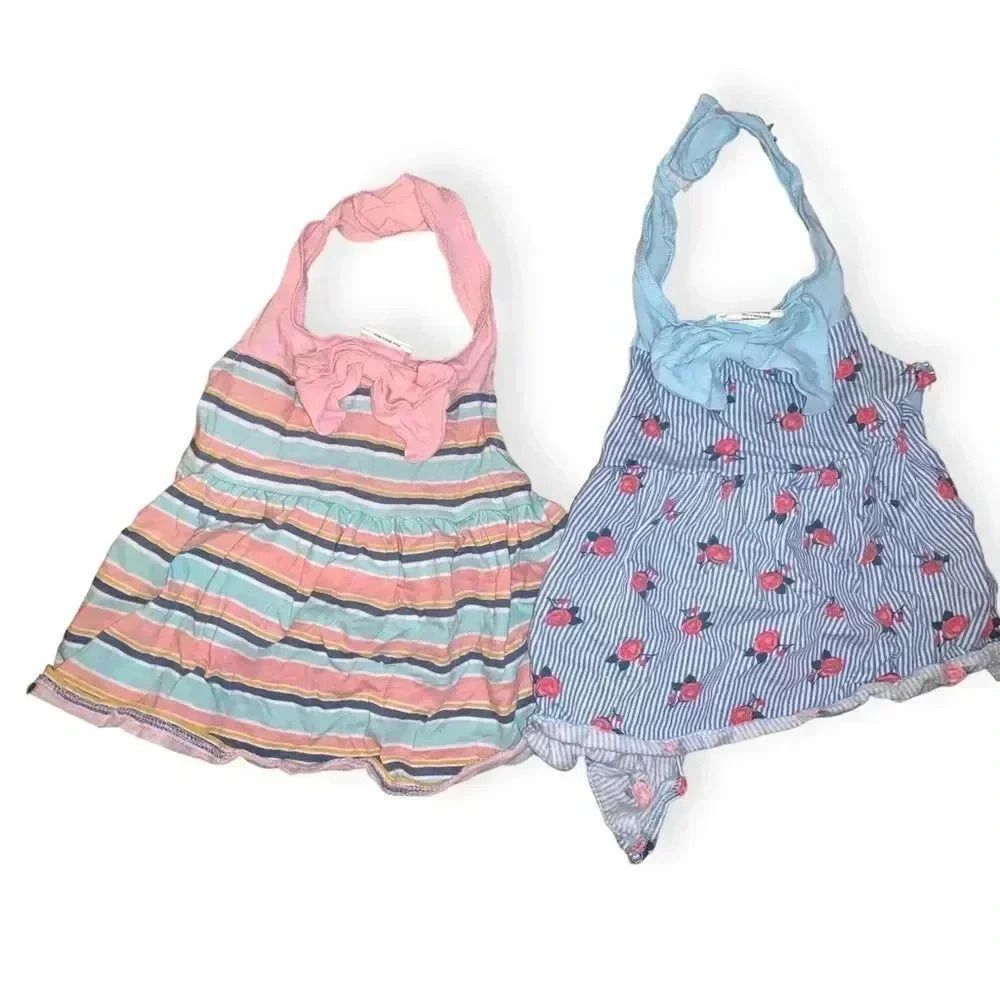 Bow sundress dog outfit bundle